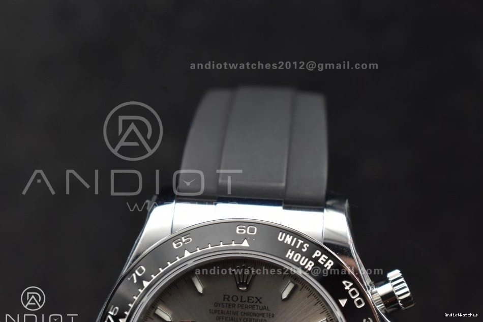 Black on 126519 Strap (Weighted) Gray Best 811 QF BestValue V6 Edition Daytona SH4131 Dial Oysterflex 1:1 1106